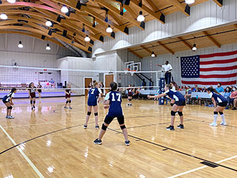 Girls Volleyball game
