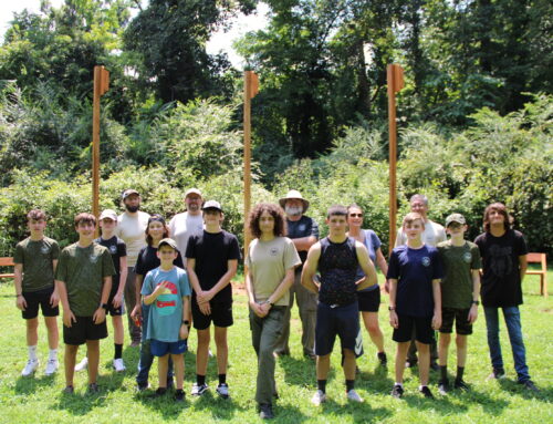 Eagle Scout Builds Bat Habitat on Tate’s School Campus
